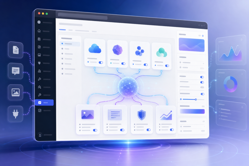 Featured image for the Cyber Grapes blog post "First Look at WordPress 7.0 AI Connectors in the Core Experience"